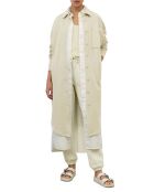 Gilet Maxi beige