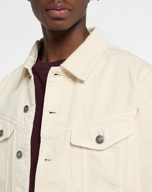 Veste denim Sacha écrue