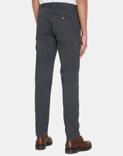 Pantalon chino Slim Fit Classic gris foncé