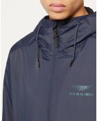 Coupe-Vent Hoodie Aston Martin Racing bleu marine