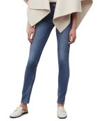 Jean Skinny Taille haute bleu moyen