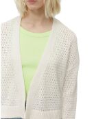 Gilet Tube Maille Ajourée blanc