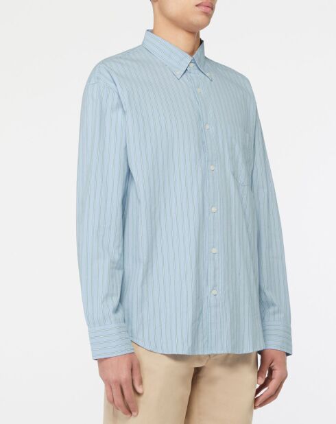 Chemise rayée Laps bleu ciel