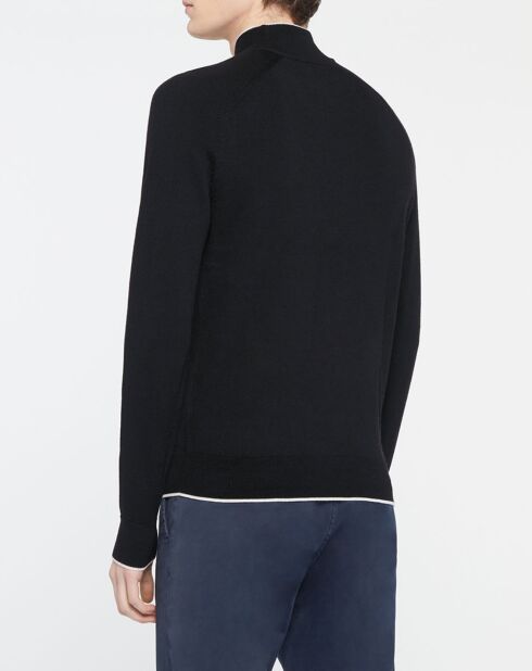 Pull 100% Laine Mérinos noir