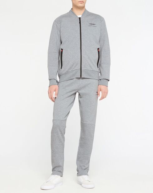 Sweat Motard Aston Martin Racing gris clair