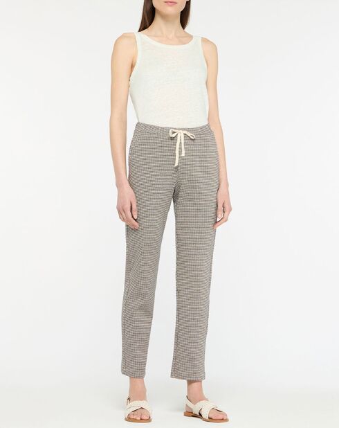 Top Lorelai ecru 100% lino