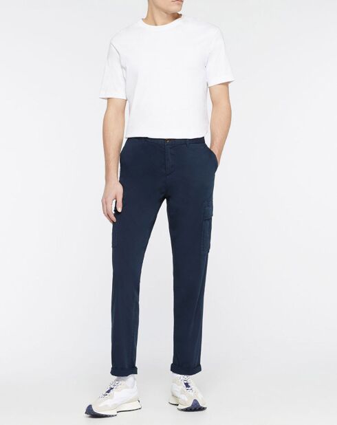 Pantalon Cargo Slim Fit Stuart bleu marine