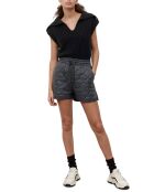 Short Matelassé bleu marine