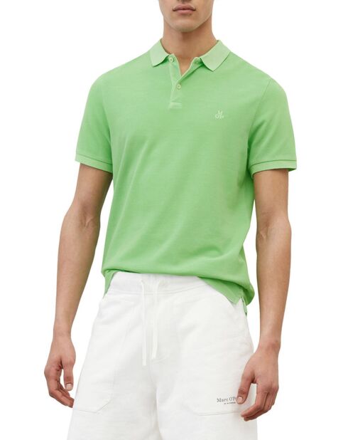 Polo de manga corta de piqué Sf en verde fluorescente