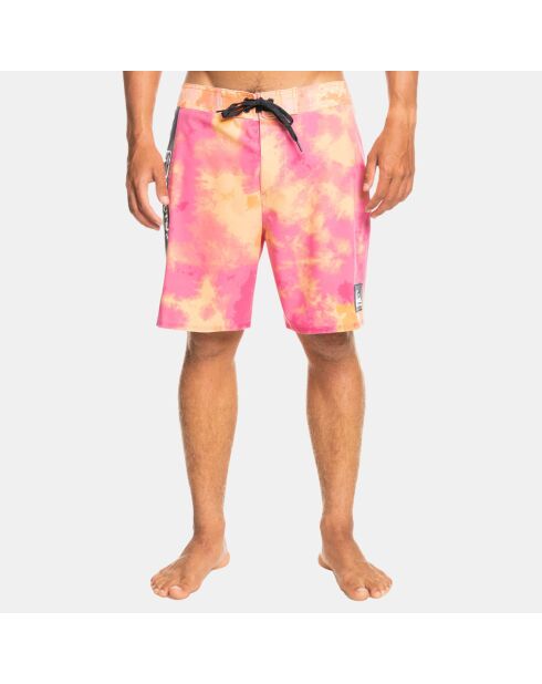 Surfsilk Acid Wash 18 pinke Badeshorts