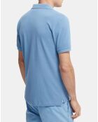 Polo 100% Coton Bio Regular Fit Basic bleu