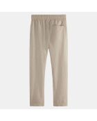 Pantalon en Coton Bio & Lin Warren Tapered beige