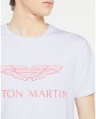 T-Shirt Logo Aston Martin Racing blanc