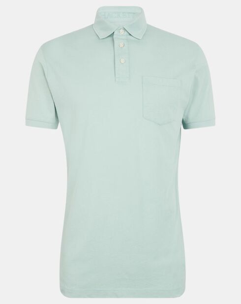 Polo Regular Fit Jersey vert clair
