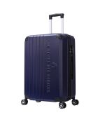 3 Valises 4 roues doubles Bari 50/60/70 cm bleu marine