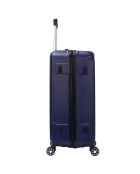 3 Valises 4 roues doubles Bari 50/60/70 cm bleu marine