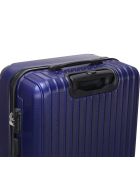 3 Valises 4 roues doubles Bari 50/60/70 cm bleu marine