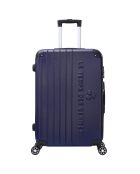 2 Valises  4 roues doubles Bari 60/70 cm bleu marine