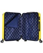 Valise Moyen Séjour 4 roues doubles Java 60 cm jaune