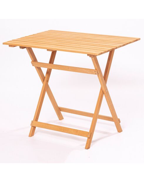 Ensemble table et chaises (3 pièces) en Bois naturel