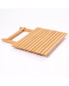 Ensemble table et chaises (3 pièces) en Bois naturel