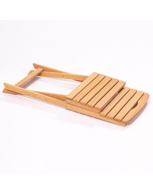 Ensemble table et chaises (3 pièces) en Bois naturel