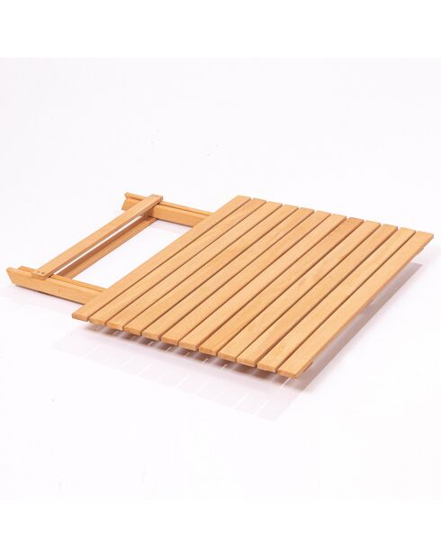 Ensemble table et chaises (5 pièces) en Bois naturel