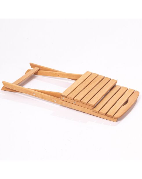 Ensemble table et chaises (5 pièces) en Bois naturel