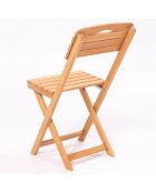 Ensemble table et chaises (5 pièces) en Bois naturel