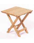 Mobili da giardino a 2 posti in legno naturale