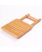 Mobili da giardino a 2 posti in legno naturale