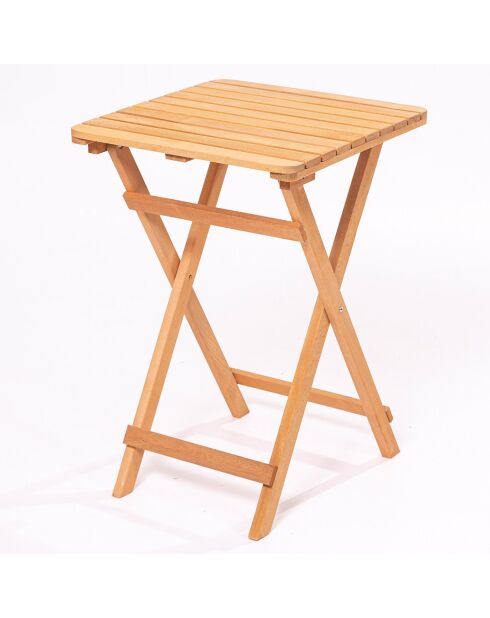 Table en Bois naturel - 50x72x50 cm