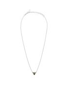 Collier en Argent, Laiton & Onyx noir