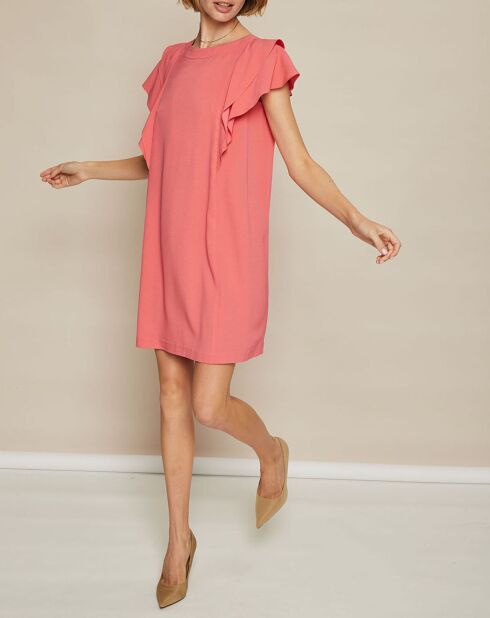 Robe Rejane orange papaye