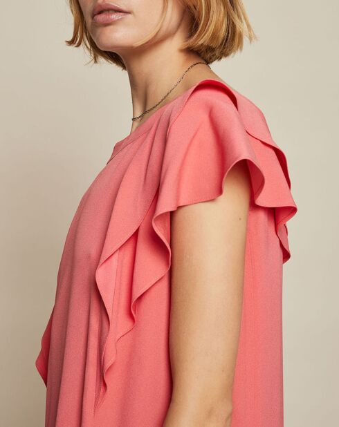 Robe Rejane orange papaye