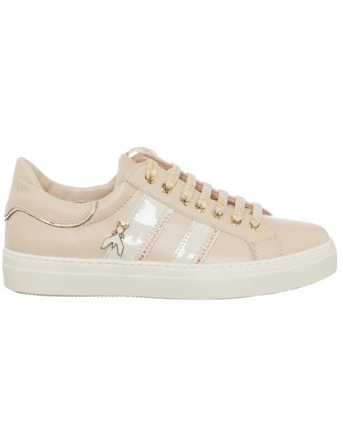 Sneakers en Cuir Peno beiges
