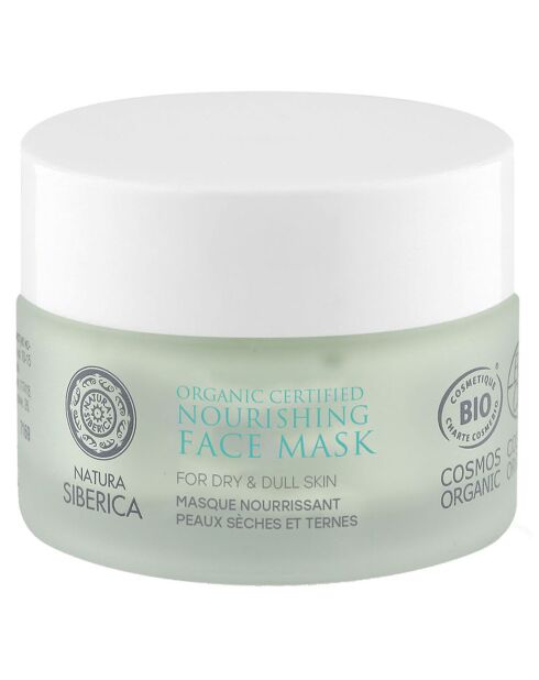 Mascarilla facial orgánica nutritiva Aralia From Manchurian - 50 ml