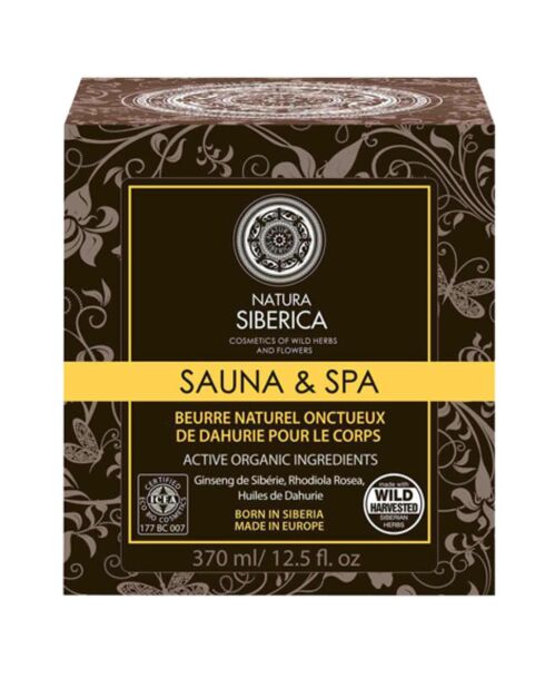 Sauna & Spa Natürliche Dahuria Körperbutter, 370 ml