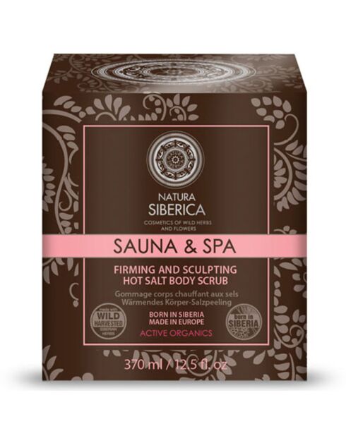 Hot Salt Lichaamsscrub - Afslanken - Sauna & Spa 370 ml