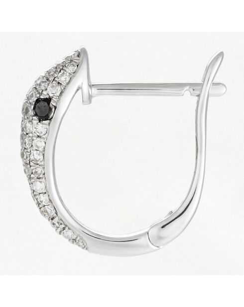 Serpenta Ohrringe Diamanten 0,502 ct Weißgold