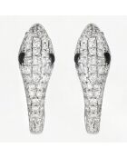 Serpenta Ohrringe Diamanten 0,502 ct Weißgold