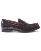 Mocassins en Cuir Maxence bordeaux