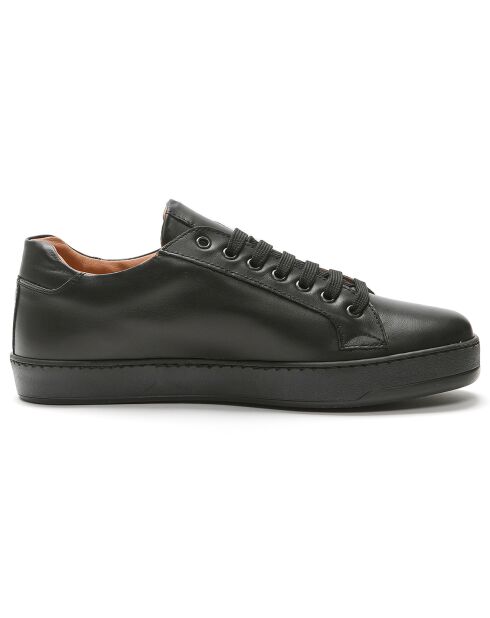 Schwarze Remi Ledersneaker