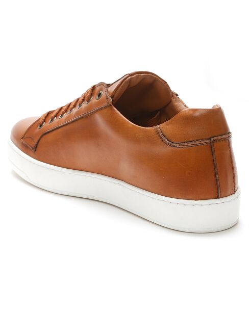 Sneakers Rémi Cognac in pelle