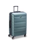 Valise Moyen Séjour rigide extensible 4 roues doubles Air Armour 68 cm verte