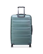 Valise Moyen Séjour rigide extensible 4 roues doubles Air Armour 68 cm verte