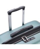 Valise Moyen Séjour rigide extensible 4 roues doubles Air Armour 68 cm verte