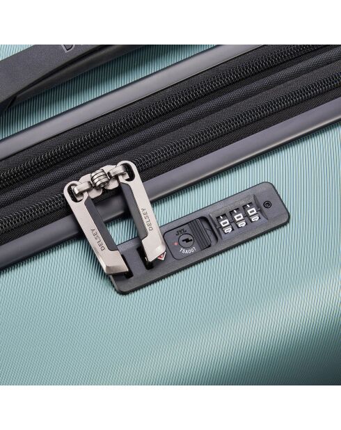 Valise Moyen Séjour rigide extensible 4 roues doubles Air Armour 68 cm verte