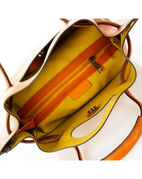 Bolso de piel Orange River - 47x17x27 cm