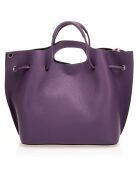 Borsa a mano in pelle Purple River - 47x17x27 cm